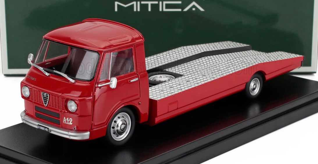 ALFA ROMEO A12 1967 PLATEAU (ROUGE) MITICA 1/43